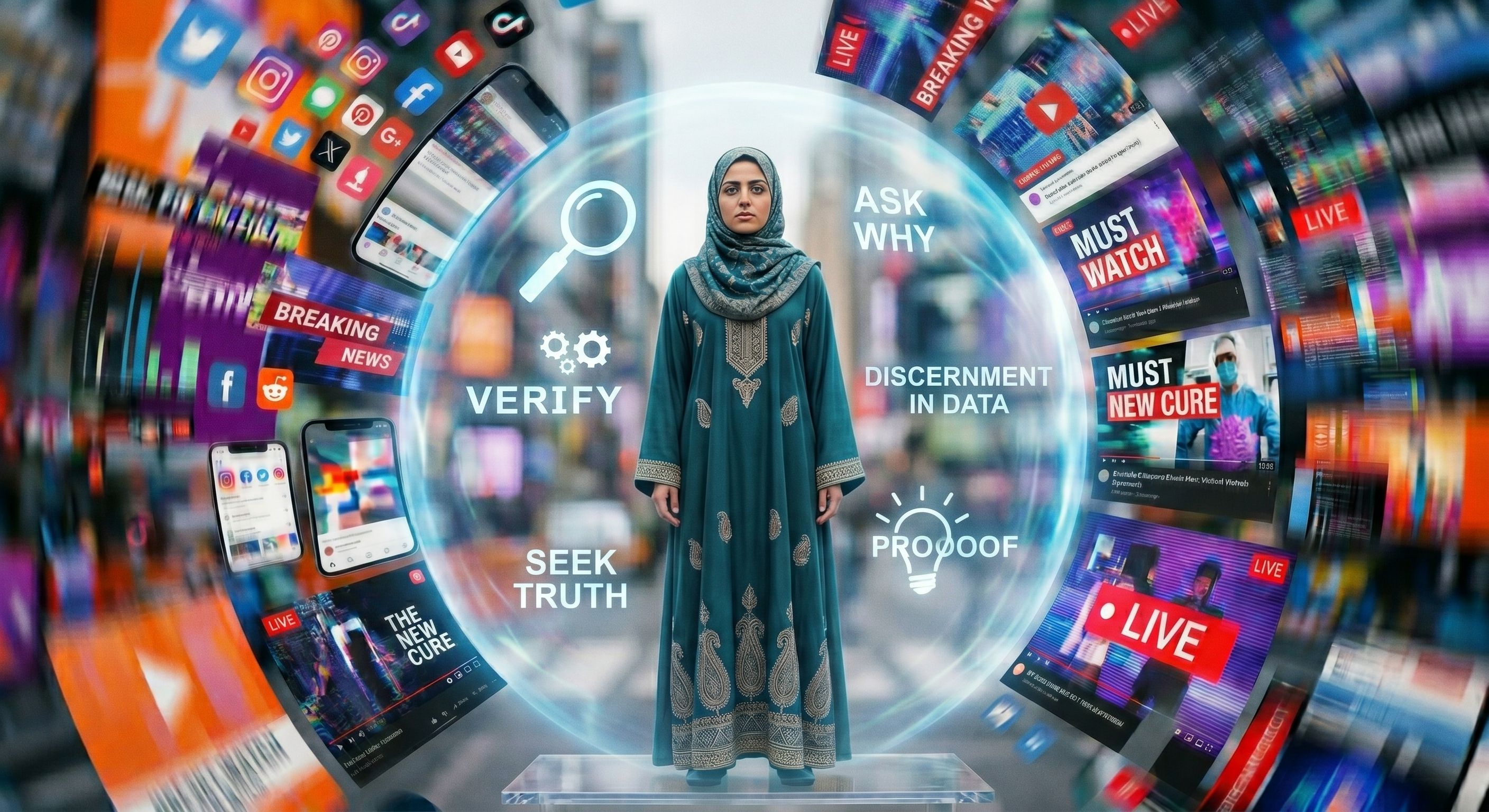 Shield Your Mind with Critical Thinking in the Age of Digital Fakes